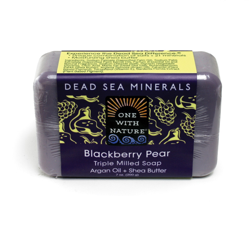 Blackberry Pear Shea/Argan Soap - 7 oz.