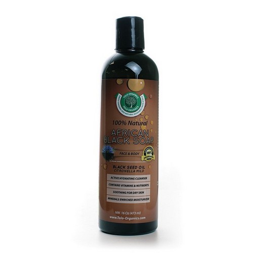 African Black Soap: Black Seed 16 oz.