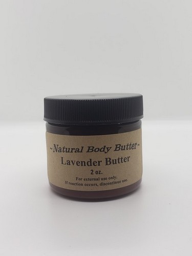 Natural Lavender Butter - 2 oz