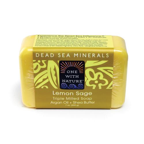 Lemon Sage Shea/Argan Soap - 7 oz.