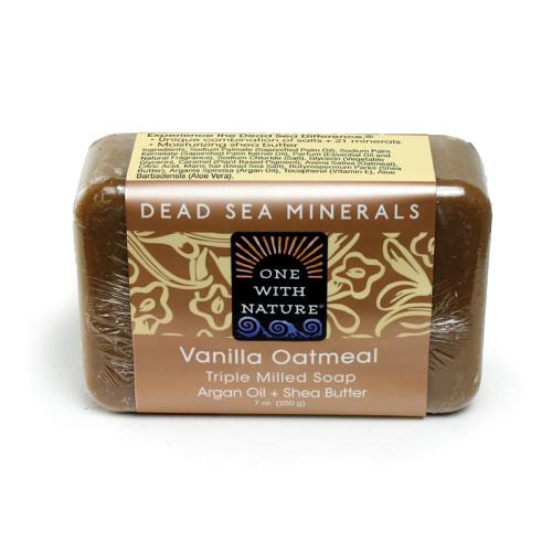 Vanilla Oatmeal Shea/Argan Soap - 7 oz.