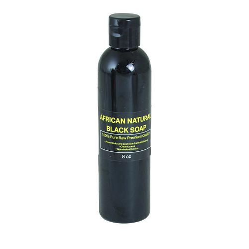 African Natural Black Soap - 8 oz